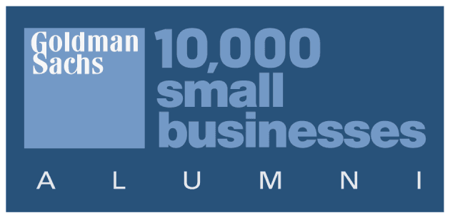 Goldman Sachs 10,000 Small Businesses alumni badge
